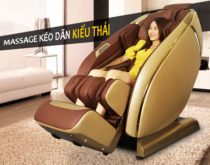 Ghế massage Shika 5D SK-119 GOLD