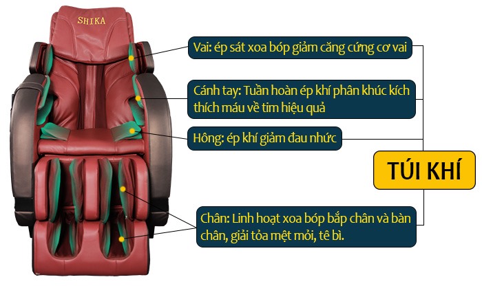 Ghế Massage Shika SK-8928