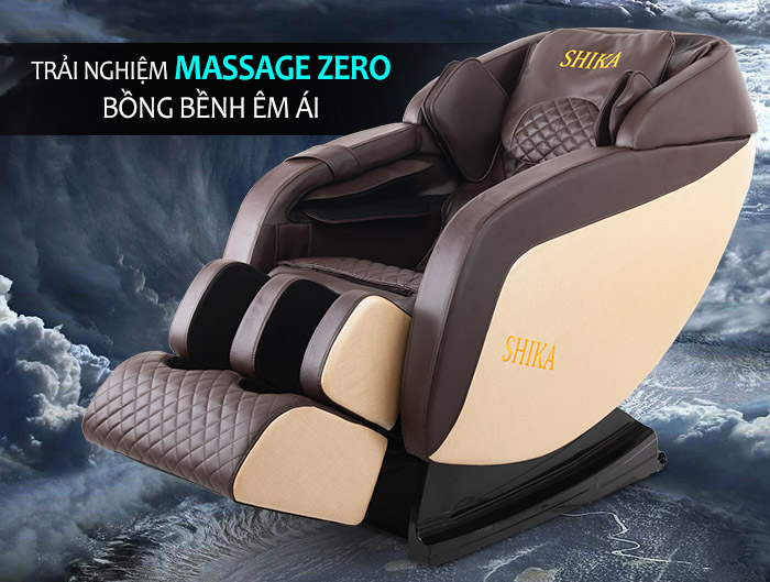 Ghế massage toàn thân 3D+ cao cấp Shika SK-212