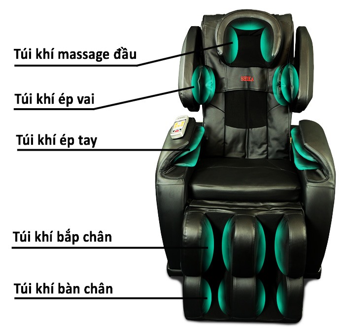 Ghế Mát Xa Toàn Thân Shika SK111