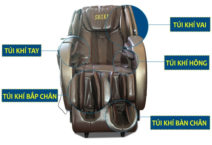 Ghế Matxa Toàn Thân Shika SK-8920